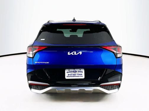 Sapphire Blue 2025 Kia Sportage SX