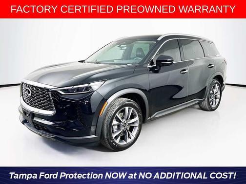 Mineral Black 2024 INFINITI QX60 Luxe