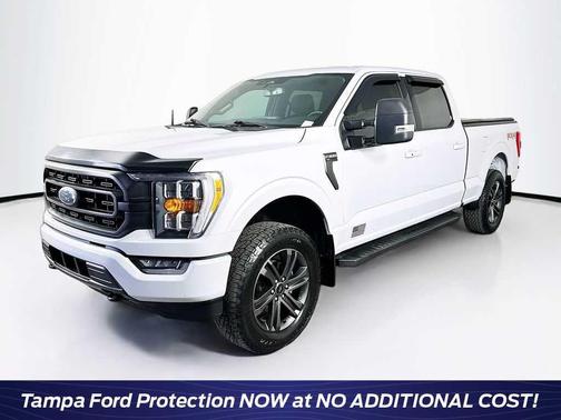 Space White Metallic 2021 Ford F-150 XLT
