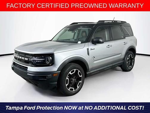 Iconic Silver Metallic 2021 Ford Bronco Sport Outer Banks