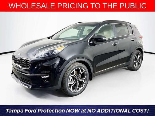 Black Cherry Pearl 2020 Kia Sportage SX Turbo