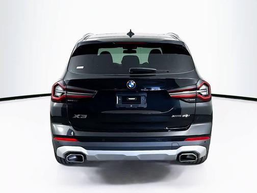 Black 2022 BMW X3 xDrive30i