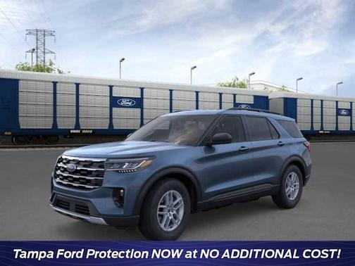 Vapor Blue Metallic 2026 Ford Explorer Active
