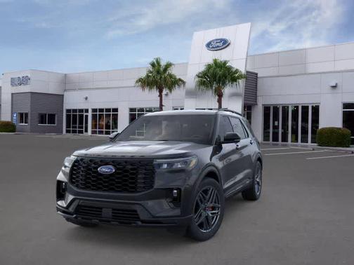 Agate Black Metallic 2026 Ford Explorer ST-Line