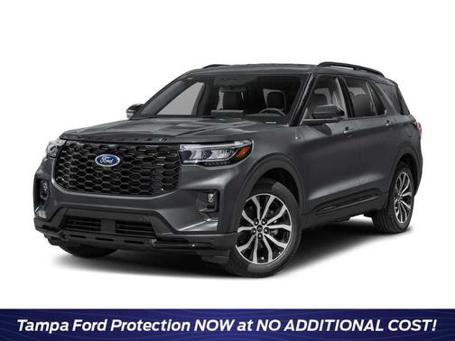 Vapor Blue Metallic 2025 Ford Explorer Active