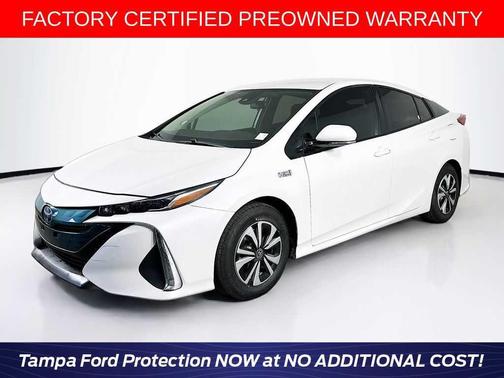 Blizzard Pearl 2019 Toyota Prius Prime Plus