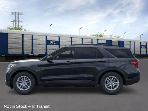 Agate Black Metallic 2026 Ford Explorer Active