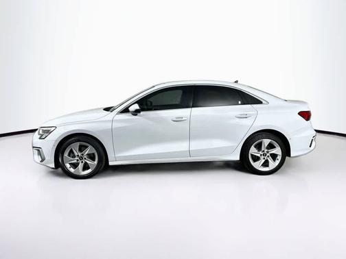 Glacier White Metallic 2023 Audi A3 Premium