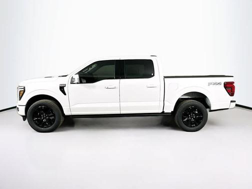 Star White Metallic Tri-Coat 2025 Ford F-150 Platinum