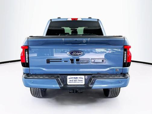 Azure Gray Metallic Tri-Coat 2023 Ford F-150 Lightning XLT