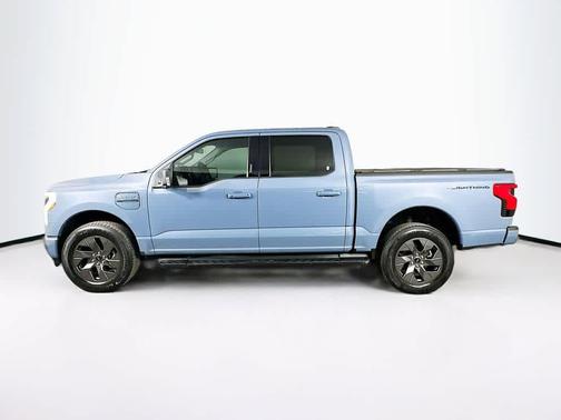Azure Gray Metallic Tri-Coat 2023 Ford F-150 Lightning XLT