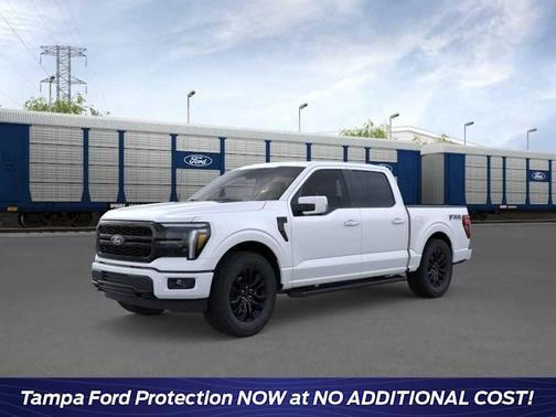 Star White Metallic Tri-Coat 2026 Ford F-150 Lariat