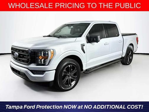 Space White Metallic 2021 Ford F-150 XLT