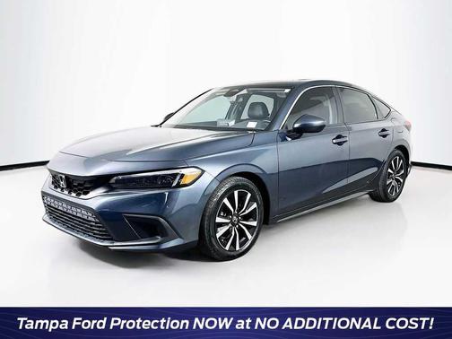 Meteorite Gray Metallic 2022 Honda Civic EX-L