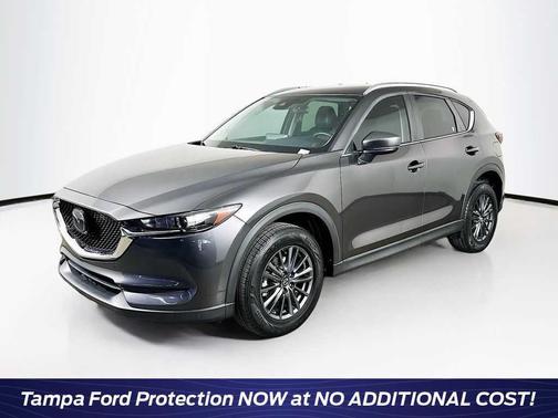 Machine Gray Metallic 2021 Mazda CX-5 Touring