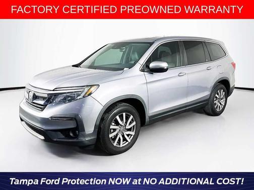 Lunar Silver Metallic 2020 Honda Pilot 2WD EX-L