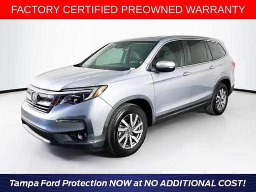 Lunar Silver Metallic 2020 Honda Pilot 2WD EX-L