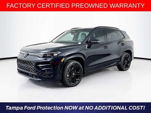 Deep Black Pearl 2025 Volkswagen Tiguan 2.0T SE R-Line Black 4MOTION