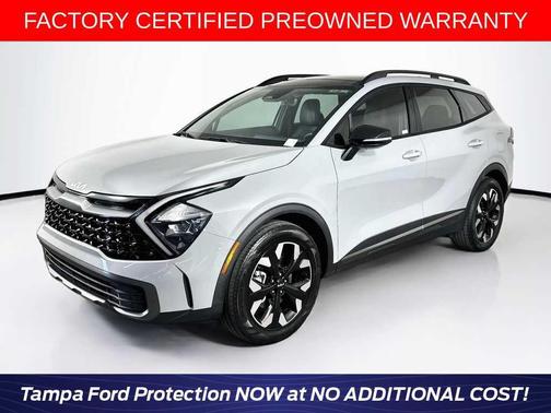 Wolf Gray 2023 Kia Sportage X-Line