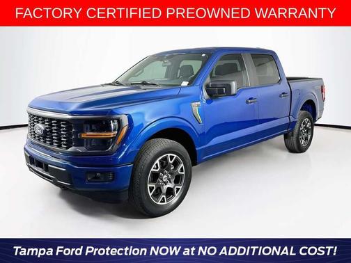 Atlas Blue Metallic 2024 Ford F-150 STX
