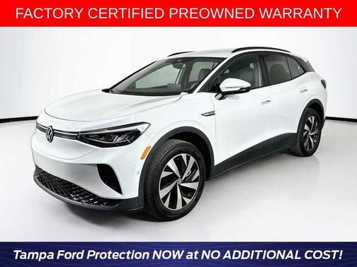 Pure White 2023 Volkswagen ID.4 AWD Pro