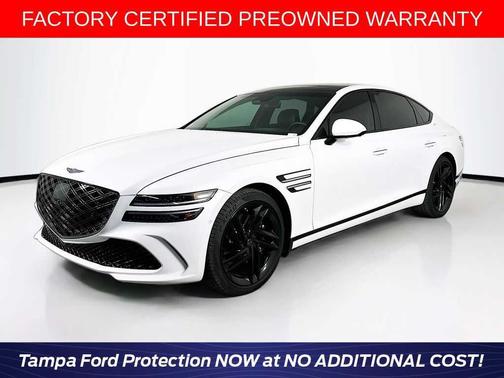 Uyuni White 2026 Genesis G80 3.5T Prestige Black AWD