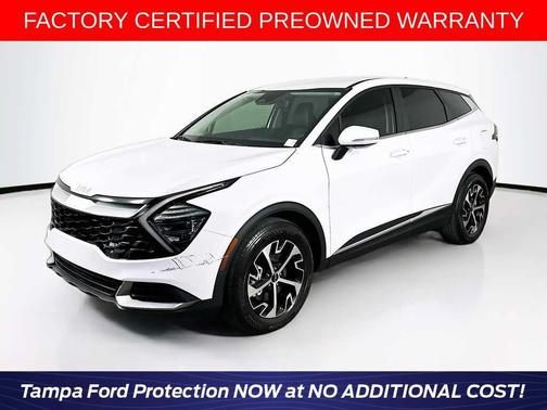 Glacial White Pearl 2025 Kia Sportage EX