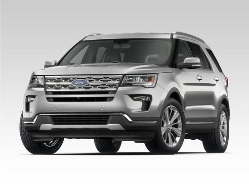 Shadow Black 2018 Ford Explorer Limited