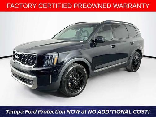 Ebony Black 2023 Kia Telluride SX X-Line
