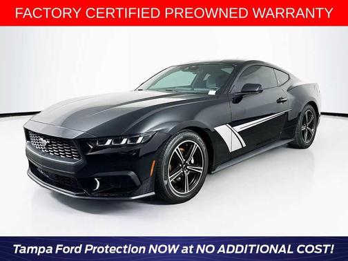 Shadow Black 2024 Ford Mustang EcoBoost