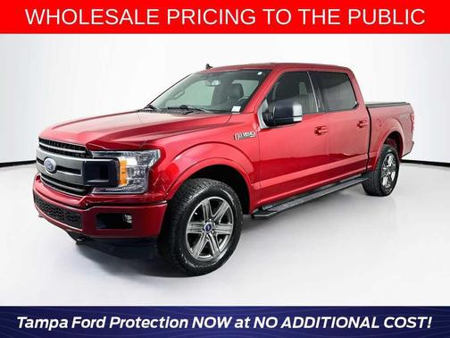 Rapid Red Metallic Tinted Clearcoat 2020 Ford F-150 XLT