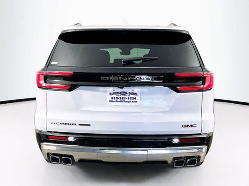 White Frost Tricoat 2024 GMC Acadia Denali