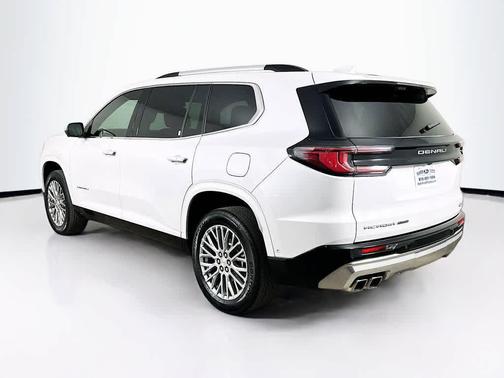White Frost Tricoat 2024 GMC Acadia Denali