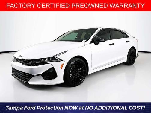 Glacial White Pearl 2022 Kia K5 GT-Line