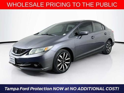 Gray 2014 Honda Civic