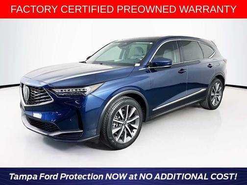 Canyon River Blue Metallic 2025 Acura MDX Technology Package