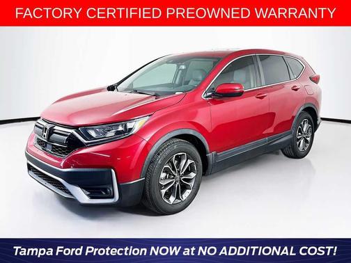 Radiant Red Metallic 2021 Honda CR-V 2WD EX-L