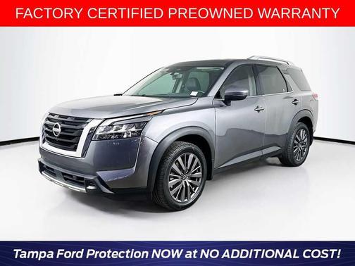 Gun Metallic 2023 Nissan Pathfinder SL 4WD