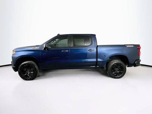 Northsky Blue Metallic 2021 Chevrolet Silverado 1500 Custom Trail Boss