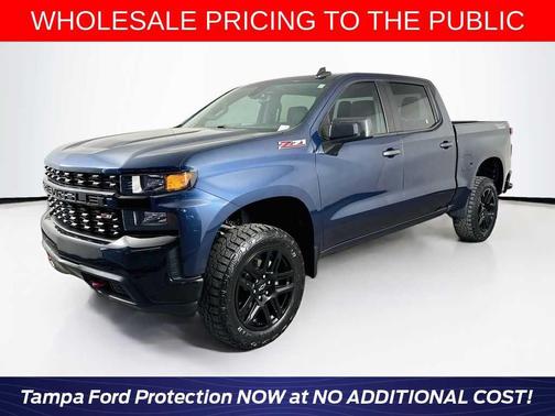Northsky Blue Metallic 2021 Chevrolet Silverado 1500 Custom Trail Boss