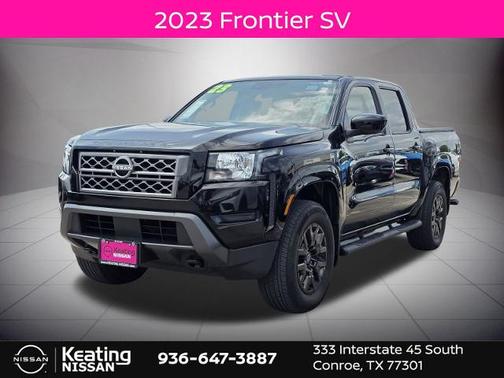 Black 2023 Nissan Frontier SV