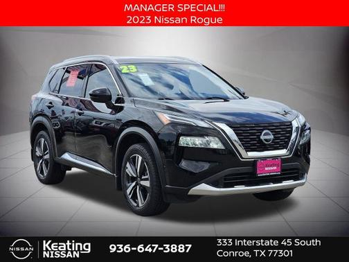Black 2023 Nissan Rogue Platinum