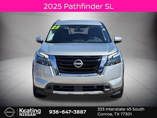 Brilliant Silver Metallic 2025 Nissan Pathfinder SL