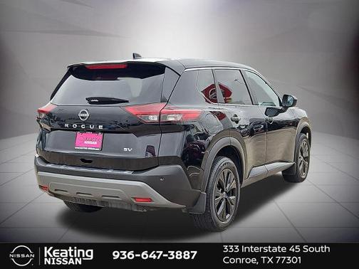 Black 2023 Nissan Rogue SV