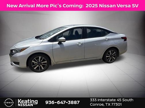 Brilliant Silver Metallic 2025 Nissan Versa 1.6 SV