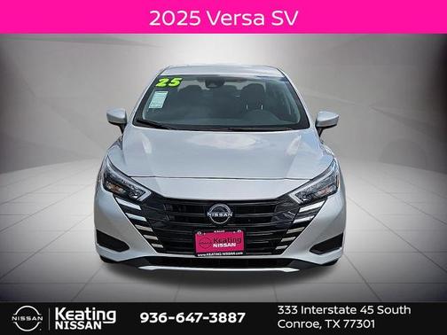Brilliant Silver Metallic 2025 Nissan Versa 1.6 SV