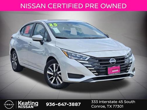 Brilliant Silver Metallic 2025 Nissan Versa 1.6 SV
