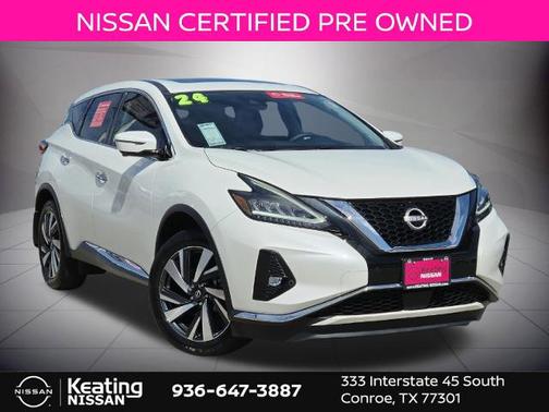 White 2024 Nissan Murano SL