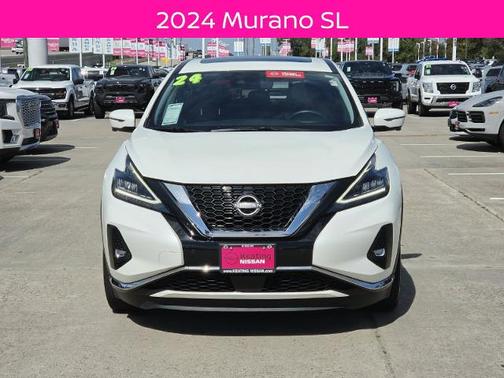 White 2024 Nissan Murano SL