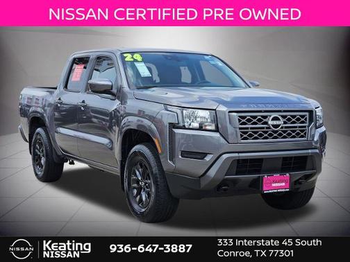 Gun Metallic 2024 Nissan Frontier SV